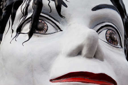 A float at the carnival of Viareggio Italy, 2010のeditorial素材