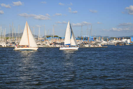Picture taken in Viareggio, in the hearth of mediterranean sea の写真素材