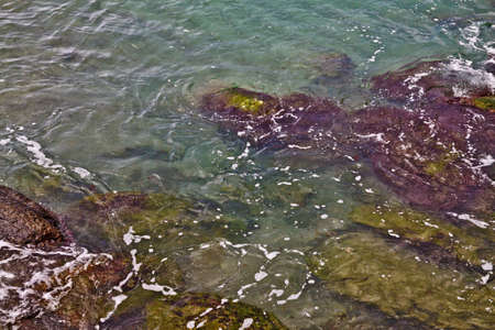 Water of the Mediterranean - Cinque Terre - Italy の写真素材