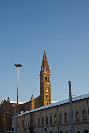 St maria novella church in florence italyの写真素材
