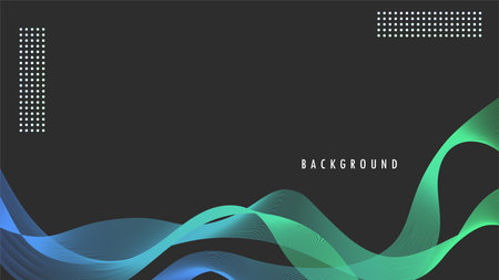 vector green turquoise graphic design modern background wallpaper for business, company, office,...