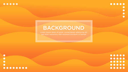 Vector modern abstract background wallpaper wavy wave fluid Rounded Shape for Business, Office, Company, Modern card template for web, landing page, cover, ad, greeting card, promotion.のイラスト素材