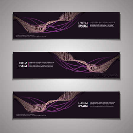 Label Banner Background Modern Business Corporate Template Design Webのイラスト素材