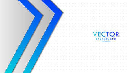 Abstract Minimal Cyan Light Gradient Line Shape Side. Background, Wallpaper, Backdrop Design Graphic Vector with Blank Space Side.のイラスト素材