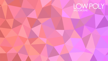 low poly crystal glass rainbow gradient abstract background wallpaper vector graphic designのイラスト素材
