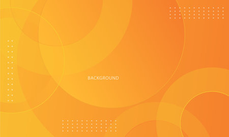 abstract orange background with circular shapesのイラスト素材