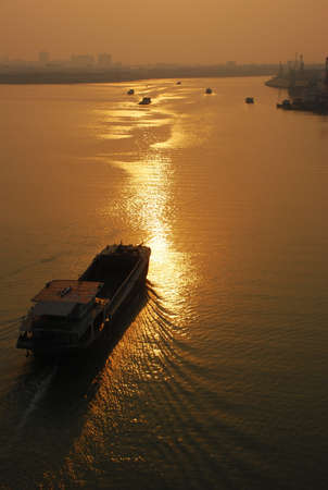 foshan river の写真素材