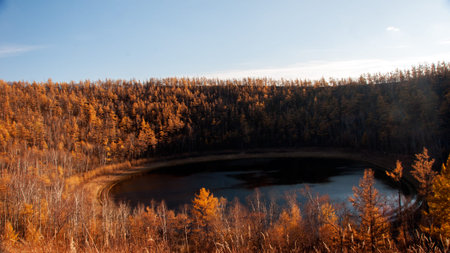 Autumn at Arshan, China