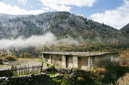 China Sichuan autumn sceneryの写真素材