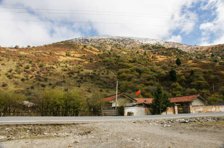 China Sichuan autumn sceneryの写真素材