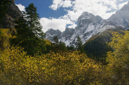 China Sichuan autumn sceneryの写真素材