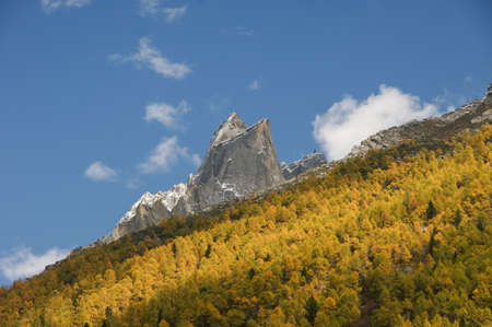 China Sichuan autumn sceneryの写真素材