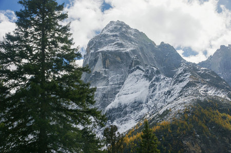 China Sichuan autumn scenery