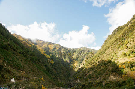 Landscape scenery of Sichuan, China の写真素材