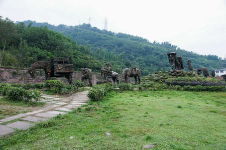 Scenery of Sichuan, Chinaのeditorial素材