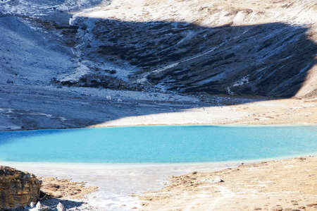 Scenery of Yading in Daocheng county, Sichuan of Chinaの写真素材