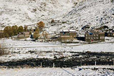 Landscape of China National Highway 318