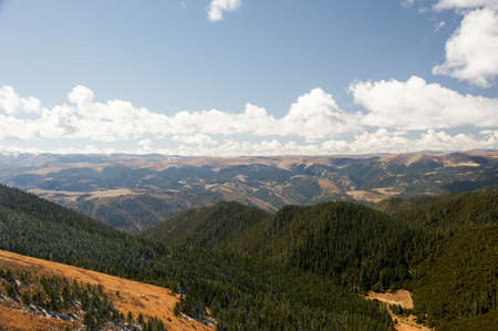 Landscape of China National Highwayの写真素材