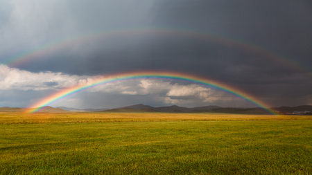 Rainbowの写真素材