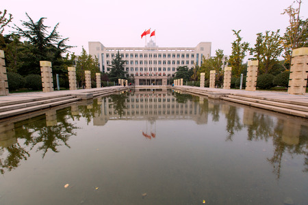 Campus of Shandong Universityのeditorial素材