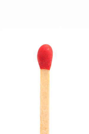 matchstick isolated on white backgroundの写真素材