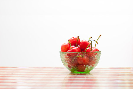 fresh cherrysの写真素材