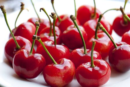 fresh cherrysの写真素材