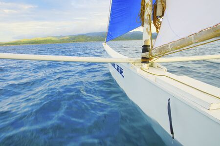  Sailboat. Yachting. のeditorial素材