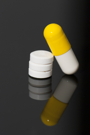 Variety of medicines and drugsのeditorial素材