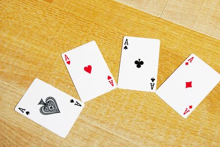 poker cardsのeditorial素材
