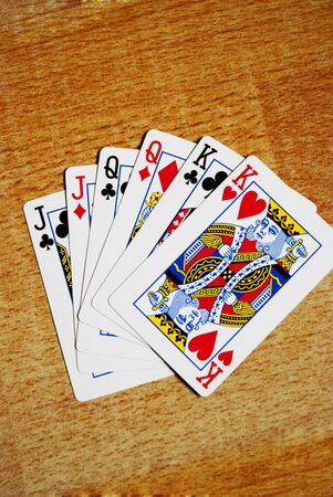 poker cardsのeditorial素材