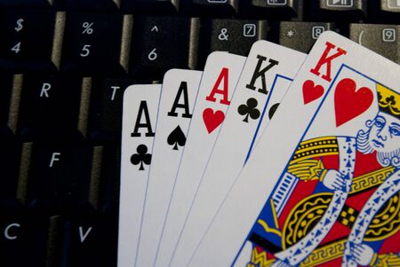 poker cardsのeditorial素材