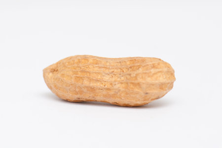 Many peanuts in shells, one upon the other