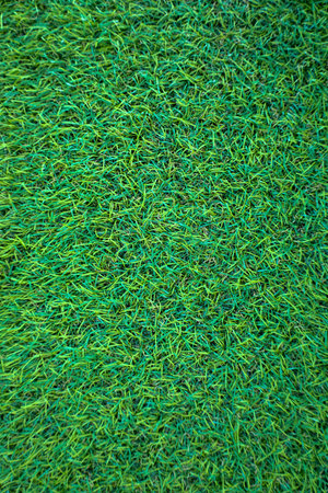 Synthetic green grass is suitable for the background
