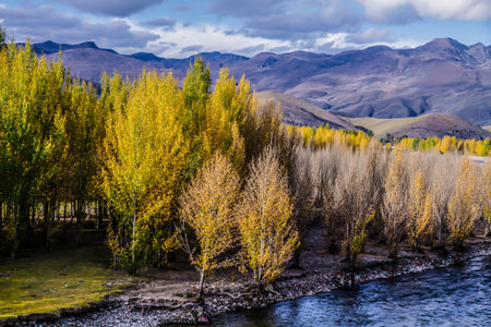 The scenery of Daocheng Yading in the Sichuan-Tibetan Plateau region of Ganzi, China