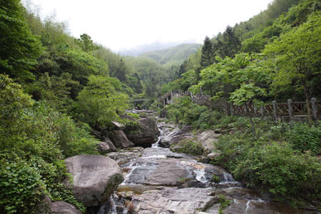 Wugong Mountain sceneryの写真素材