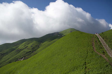 Wugong Mountain sceneryの写真素材