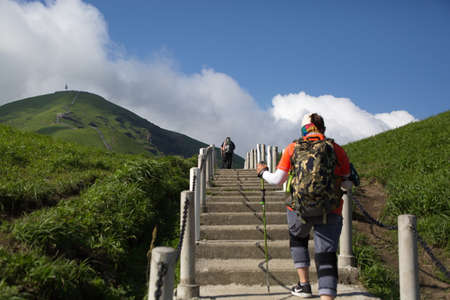 Wugong Mountain sceneryのeditorial素材