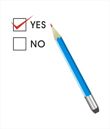 yes noのイラスト素材