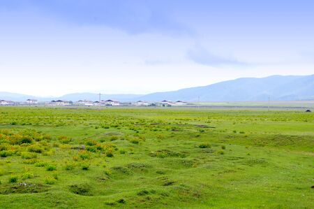 Chinese countryside landscapeの写真素材