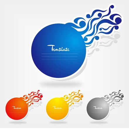 Label Designのイラスト素材