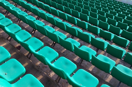 The stadium seatsの写真素材