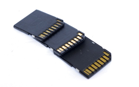 sd cardの写真素材