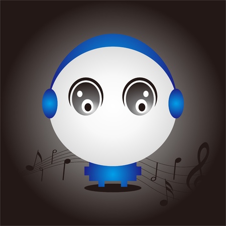 Music Baby Designのイラスト素材