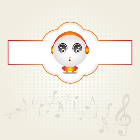 Music Baby Designのイラスト素材