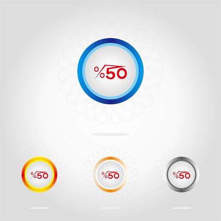 Vector label designのイラスト素材