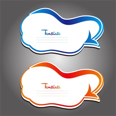 Arrow to label designのイラスト素材