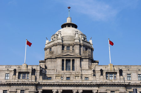 Shanghai old colonial buildingの写真素材