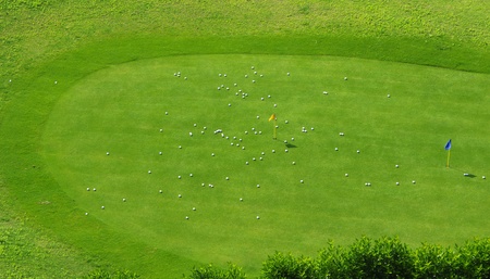 Golf courseの写真素材