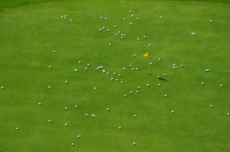 Golf courseの写真素材